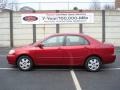 2008 Impulse Red Pearl Toyota Corolla LE  photo #1