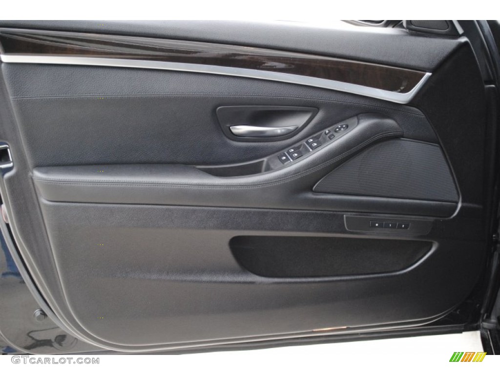 2011 5 Series 535i xDrive Sedan - Black Sapphire Metallic / Black photo #11