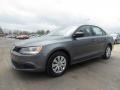 2012 Platinum Gray Metallic Volkswagen Jetta S Sedan  photo #1