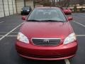 2008 Impulse Red Pearl Toyota Corolla LE  photo #7