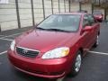 2008 Impulse Red Pearl Toyota Corolla LE  photo #8