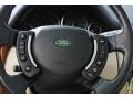 Ivory 2008 Land Rover Range Rover V8 HSE Steering Wheel