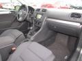 2012 Volkswagen Golf Titan Black Interior Dashboard Photo