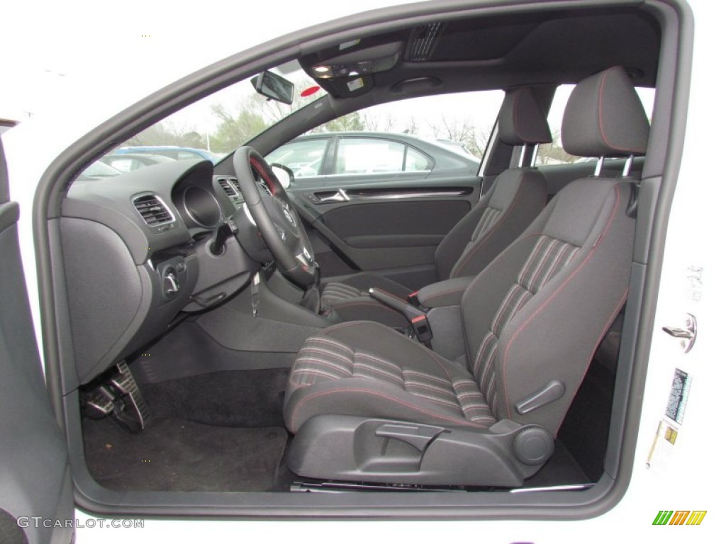 Interlagos Plaid Cloth Interior 2012 Volkswagen GTI 2 Door Photo #61668526