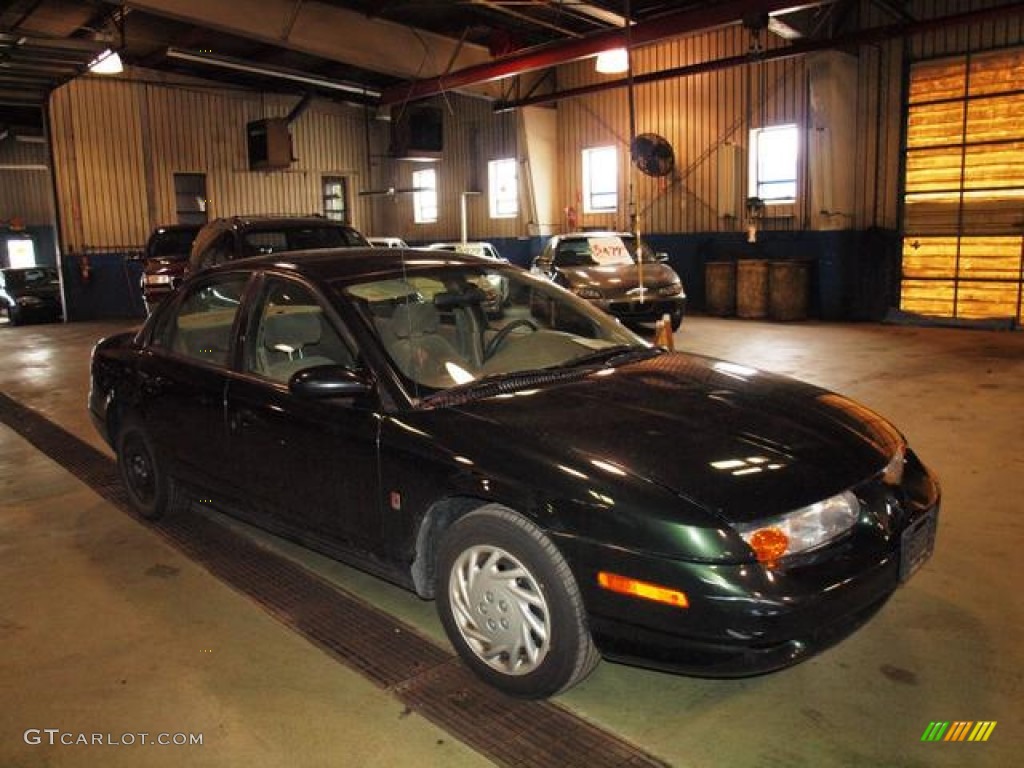 2000 S Series SL2 Sedan - Green / Tan photo #2