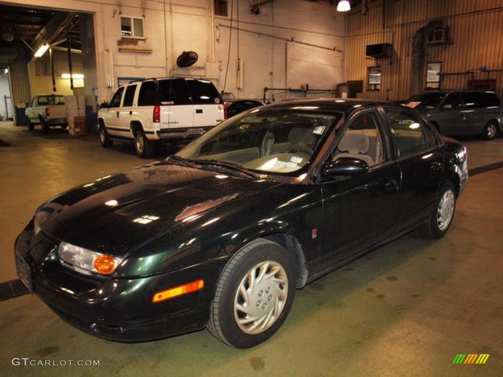 2000 S Series SL2 Sedan - Green / Tan photo #4