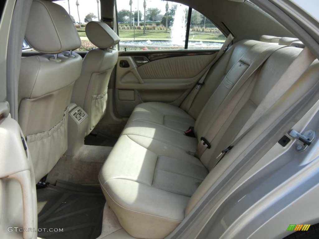 Parchment Interior 1998 Mercedes-Benz E 320 Sedan Photo #61669630