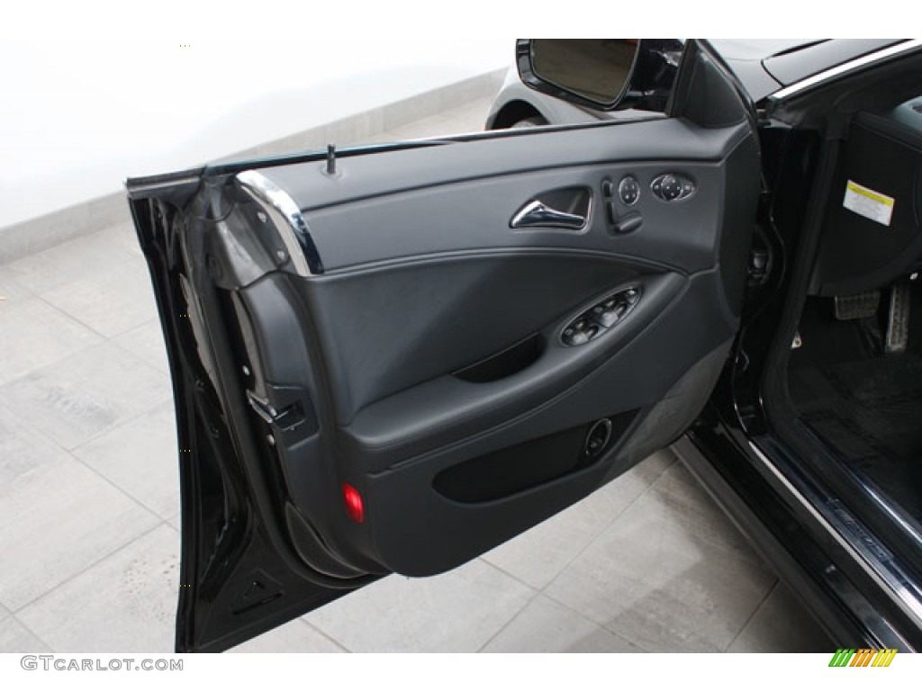 2009 Mercedes-Benz CLS 63 AMG Black Door Panel Photo #61669696