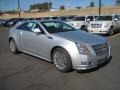 Radiant Silver Metallic 2011 Cadillac CTS 4 AWD Coupe Exterior