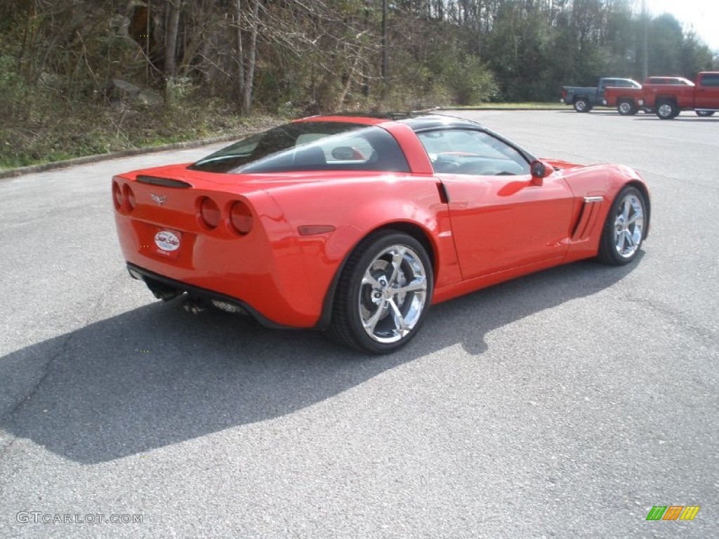 2010 Corvette Grand Sport Coupe - Torch Red / Titanium Gray photo #3