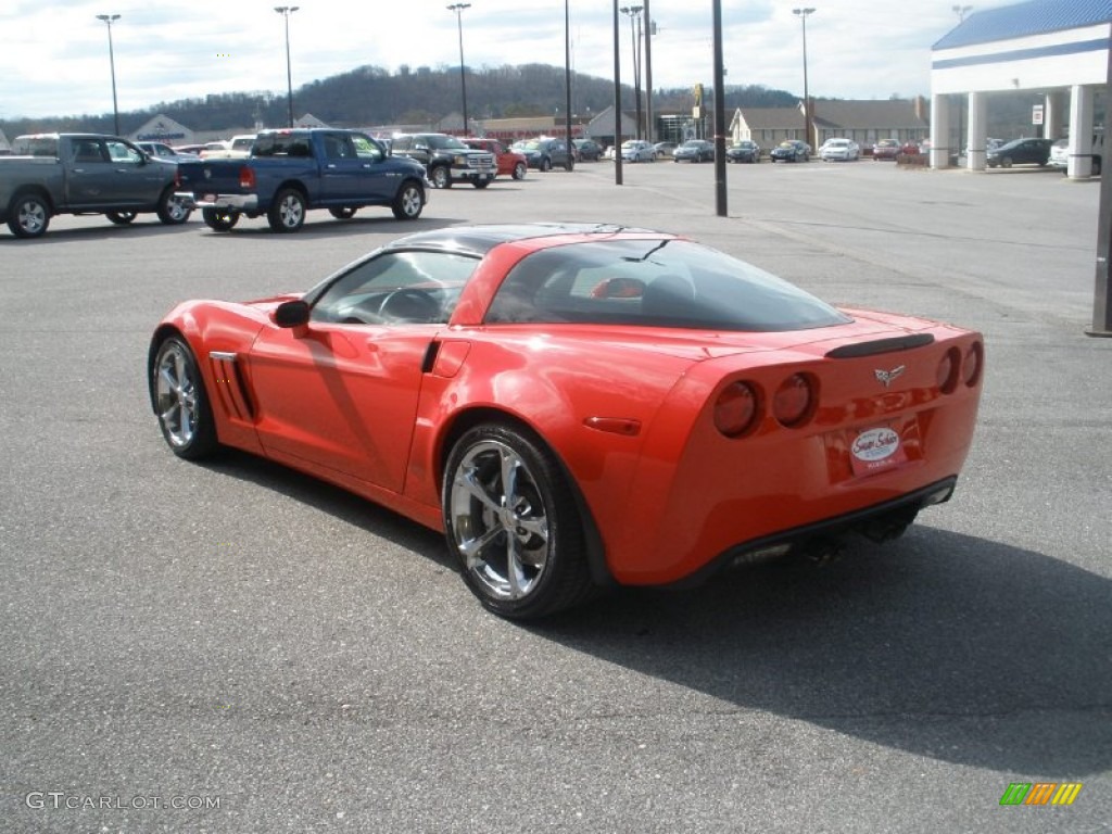 2010 Corvette Grand Sport Coupe - Torch Red / Titanium Gray photo #11