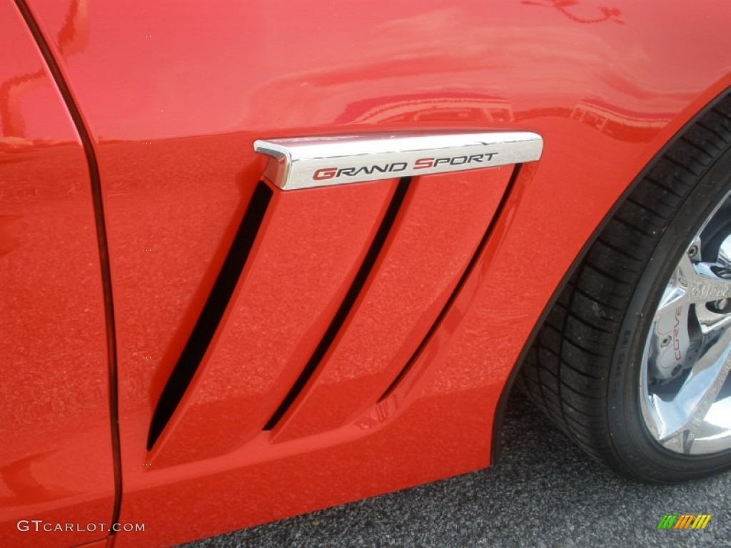 2010 Corvette Grand Sport Coupe - Torch Red / Titanium Gray photo #16