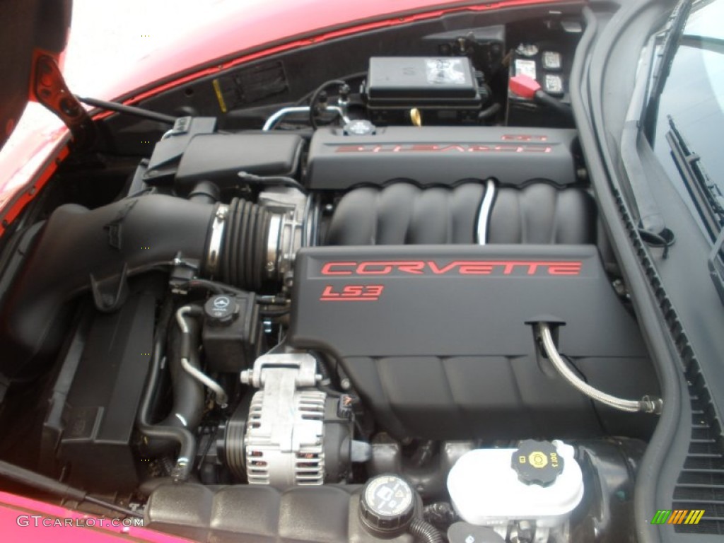 2010 Corvette Grand Sport Coupe - Torch Red / Titanium Gray photo #25