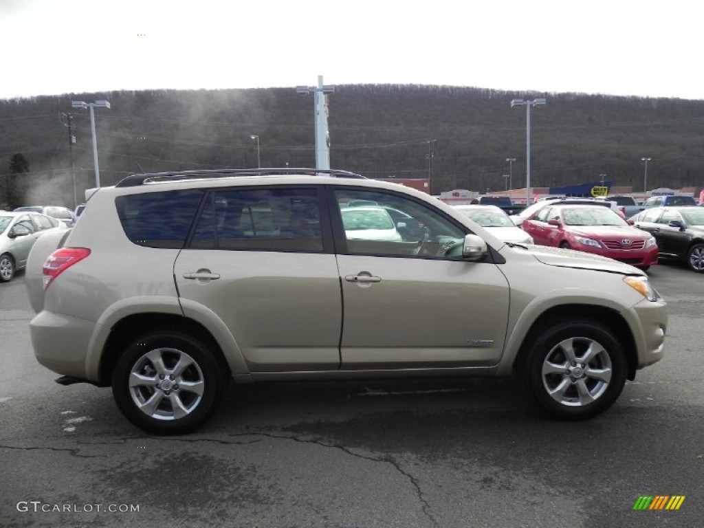 2009 RAV4 Limited V6 4WD - Sandy Beach Metallic / Sand Beige photo #3