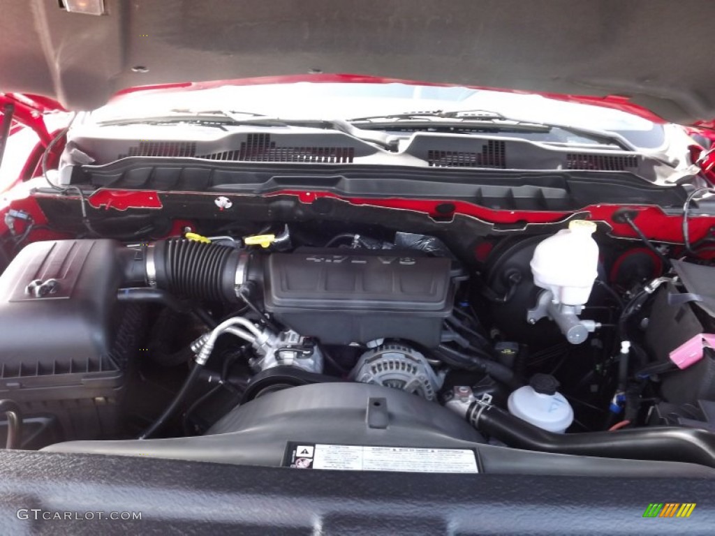 2011 Ram 1500 SLT Regular Cab 4x4 - Flame Red / Dark Slate Gray/Medium Graystone photo #16