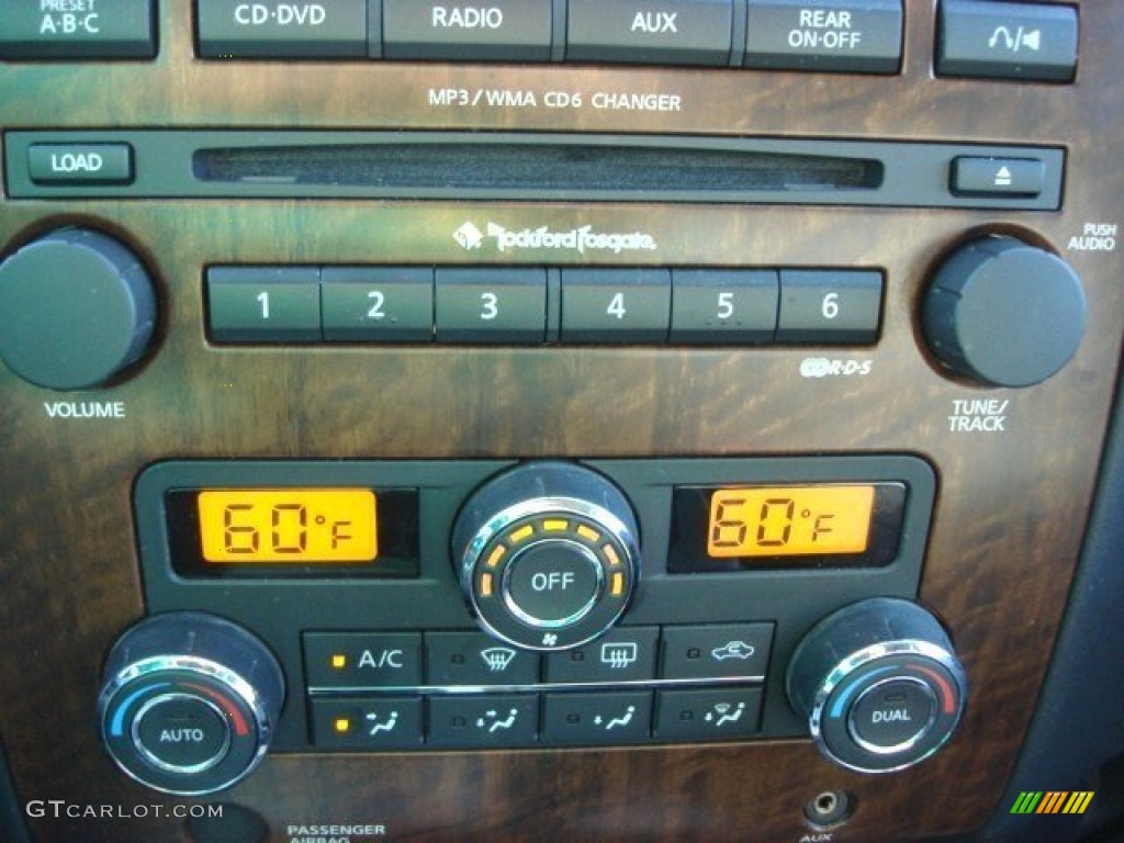 2010 Nissan Titan LE Crew Cab 4x4 Controls Photo #61671960