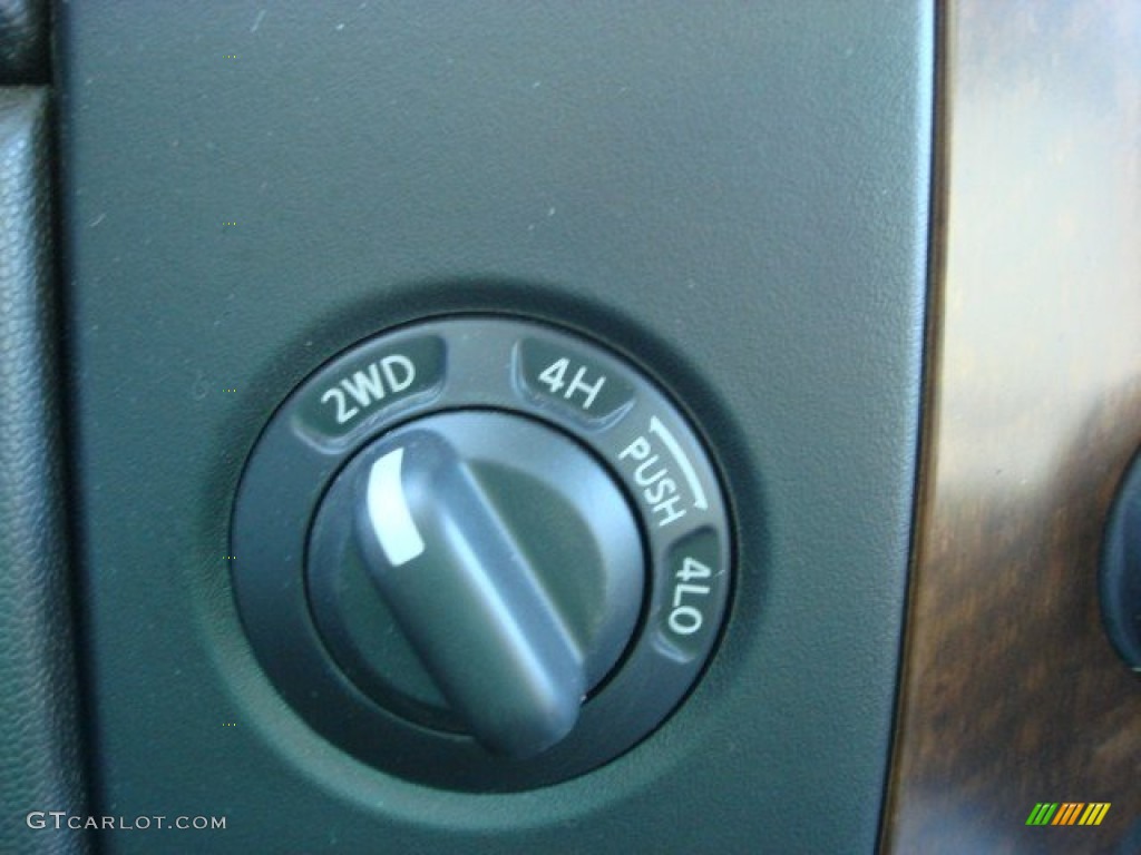 2010 Nissan Titan LE Crew Cab 4x4 Controls Photo #61671968
