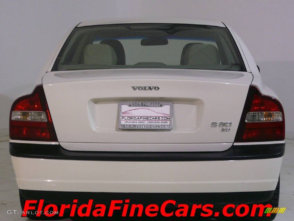 2002 S80 2.9 - White / Graphite Gray photo #6