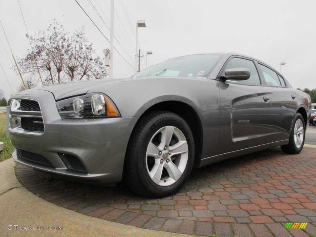 2011 Charger SE - Tungsten Metallic / Black photo #1