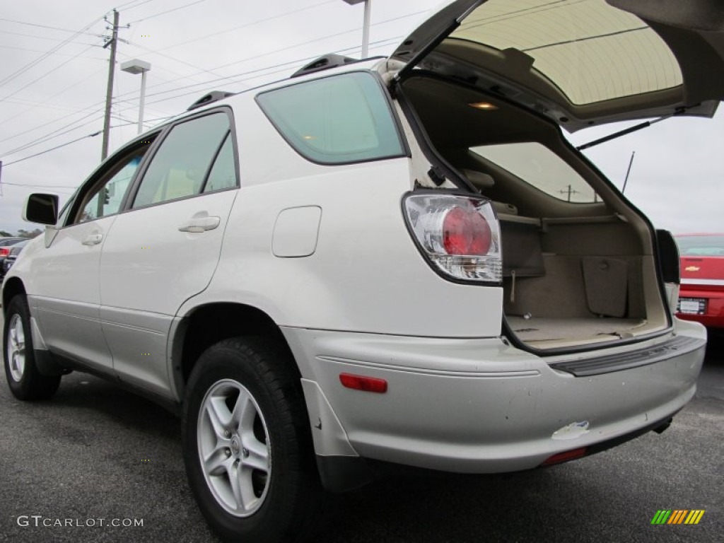 2001 RX 300 - White Gold Crystal / Ivory photo #9