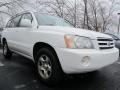 2003 Super White Toyota Highlander I4  photo #4