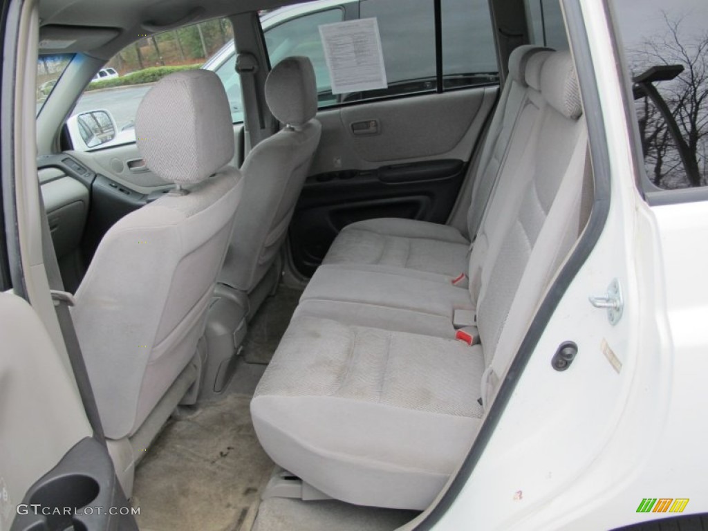 Ivory Interior 2003 Toyota Highlander I4 Photo #61673529