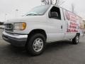 Oxford White 1999 Ford E Series Van E350 Super Duty XLT Extended Passenger