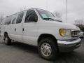 Oxford White - E Series Van E350 Super Duty XLT Extended Passenger Photo No. 4