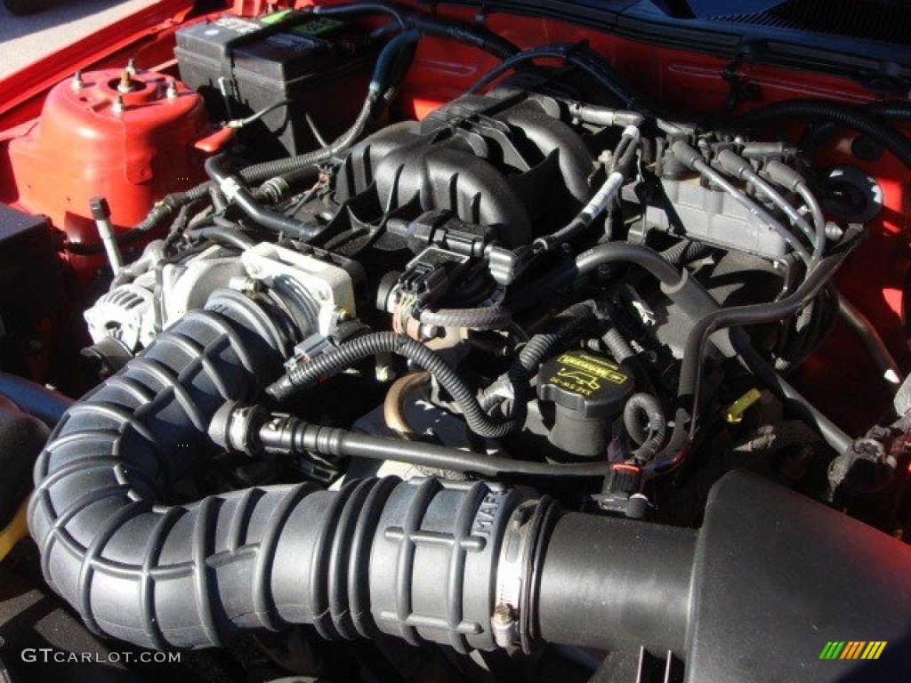 2009 Ford Mustang V6 Premium Coupe 4.0 Liter SOHC 12-Valve V6 Engine Photo #61674120