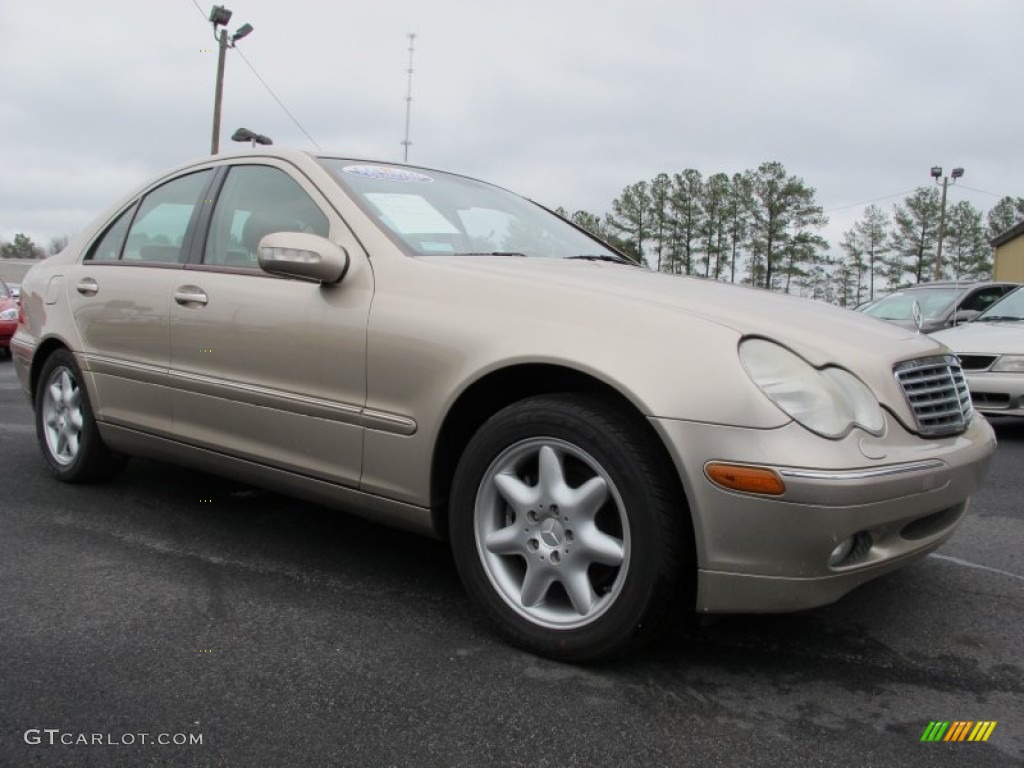 Desert Silver Metallic 2001 Mercedes-Benz C 320 Sedan Exterior Photo #61674815