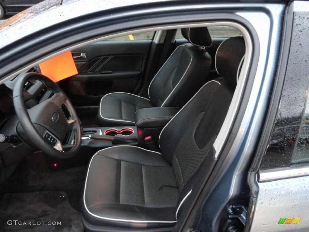 2011 Fusion SEL V6 AWD - Steel Blue Metallic / Charcoal Black photo #10