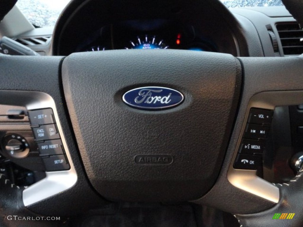 2011 Fusion SEL V6 AWD - Steel Blue Metallic / Charcoal Black photo #18