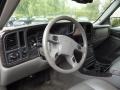 2005 GMC Yukon Stone Gray Interior Steering Wheel Photo