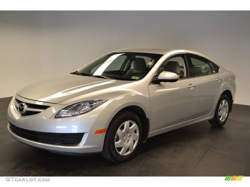 Brilliant Silver Metallic 2010 Mazda MAZDA6 i Sport Sedan Exterior Photo #61676071