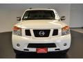 2011 Blizzard White Nissan Armada SV  photo #2