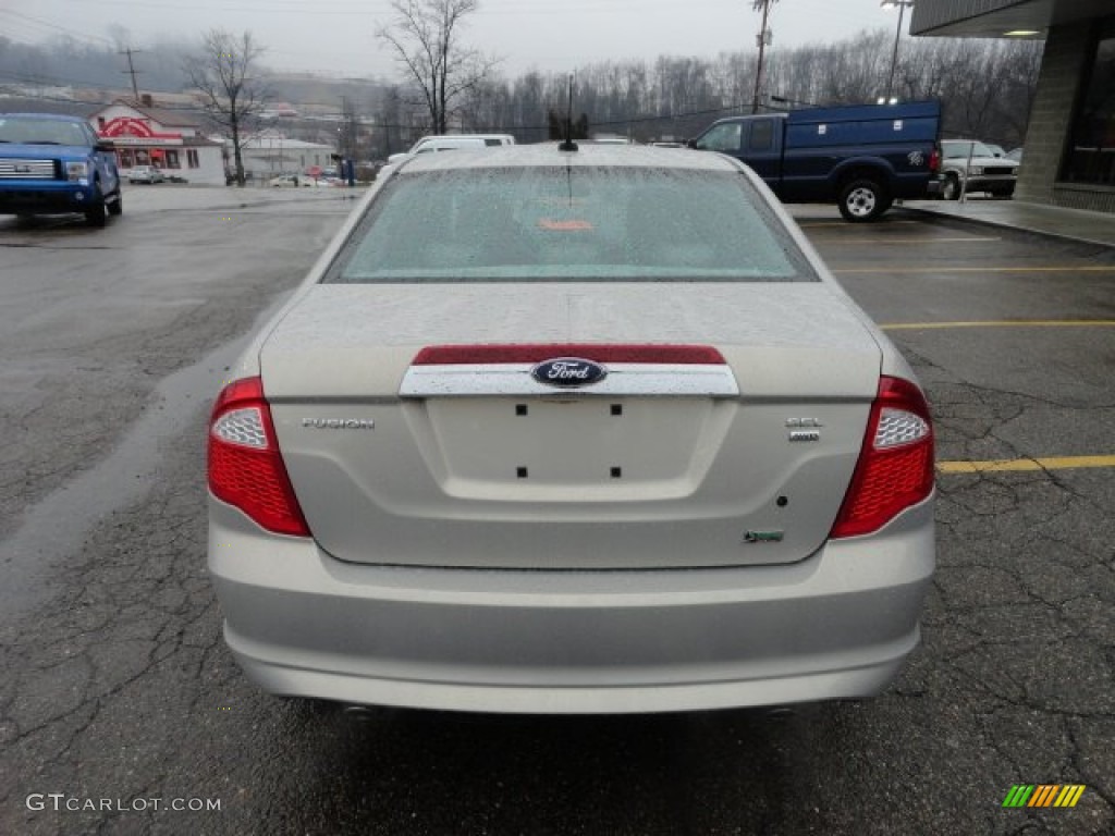 2010 Fusion SEL V6 AWD - Smokestone Metallic / Medium Light Stone photo #3