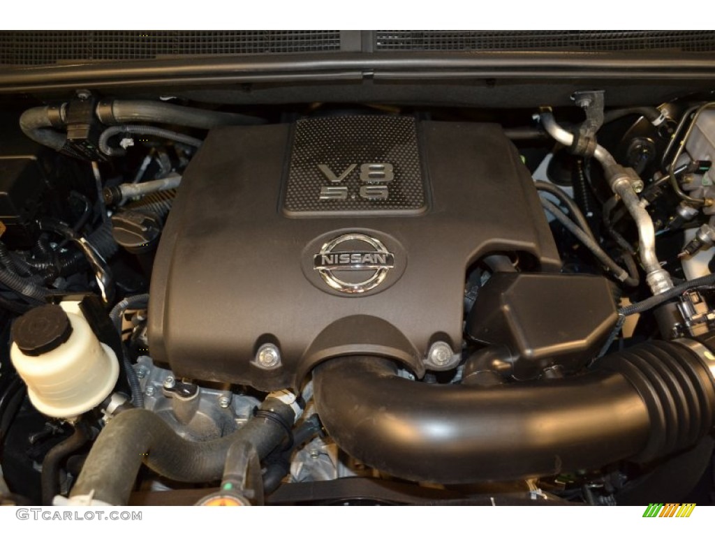 2011 Nissan Armada SV 5.6 Liter DOHC 32-Valve CVTCS V8 Engine Photo #61676262