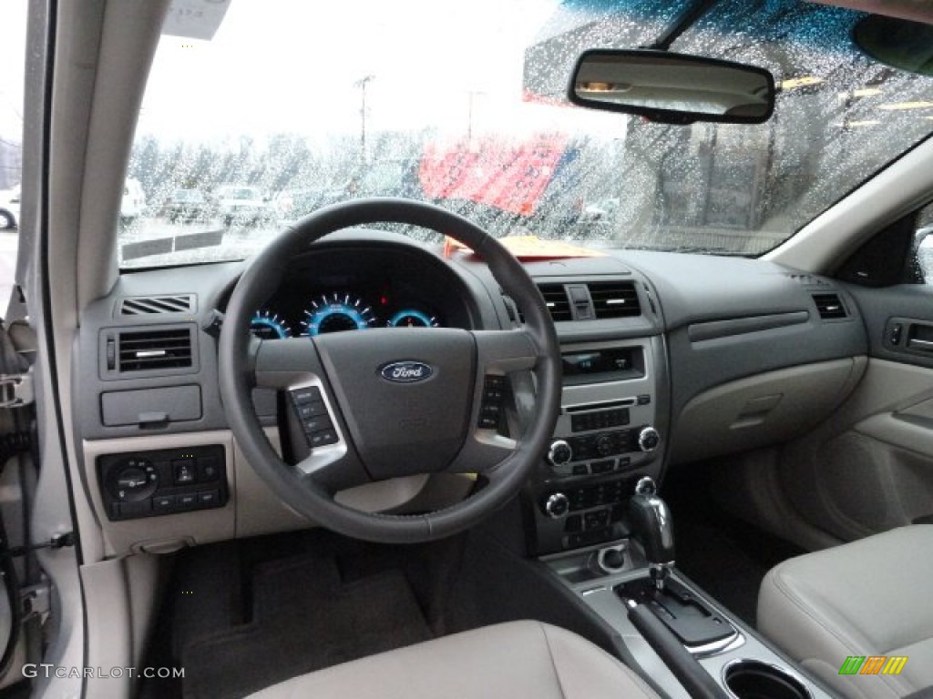 2010 Fusion SEL V6 AWD - Smokestone Metallic / Medium Light Stone photo #12