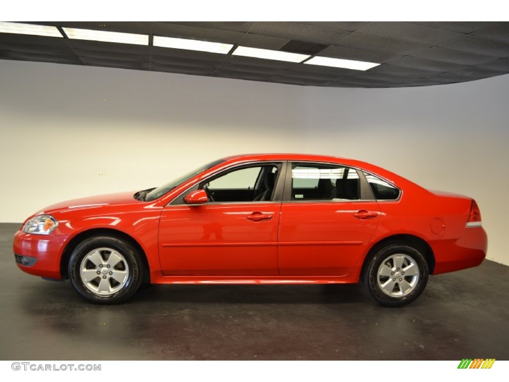2011 Impala LT - Victory Red / Ebony photo #3