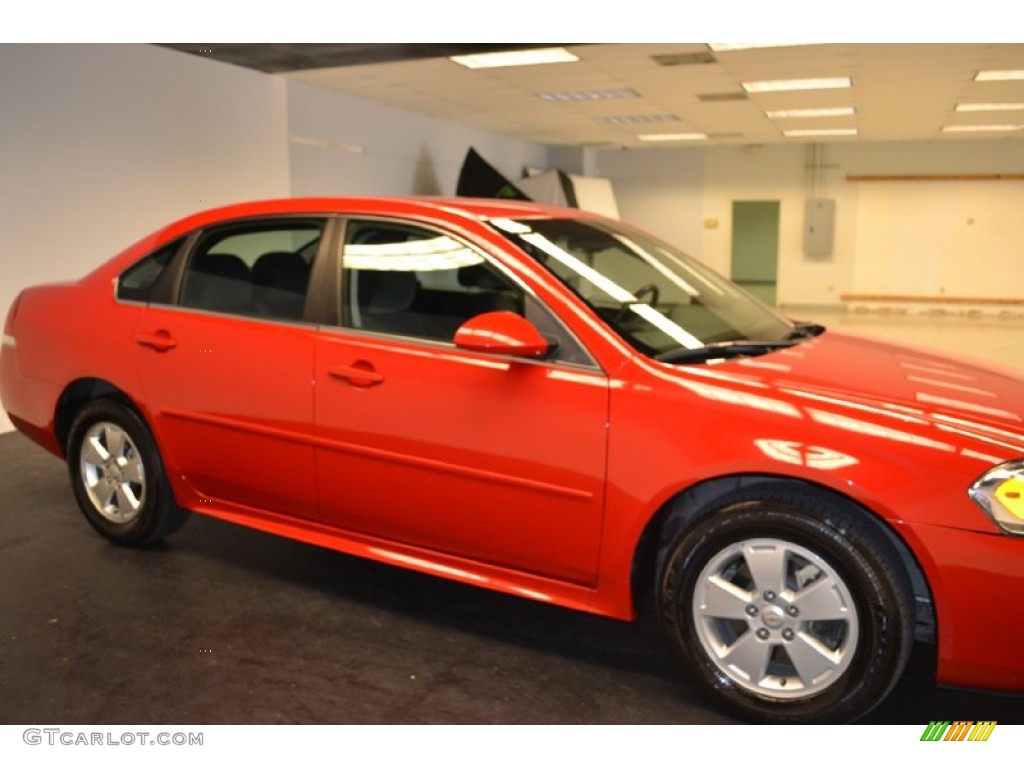 2011 Impala LT - Victory Red / Ebony photo #6
