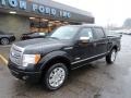 2012 Tuxedo Black Metallic Ford F150 Platinum SuperCrew 4x4  photo #8