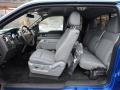 Steel Gray Interior Photo for 2012 Ford F150 #61678022
