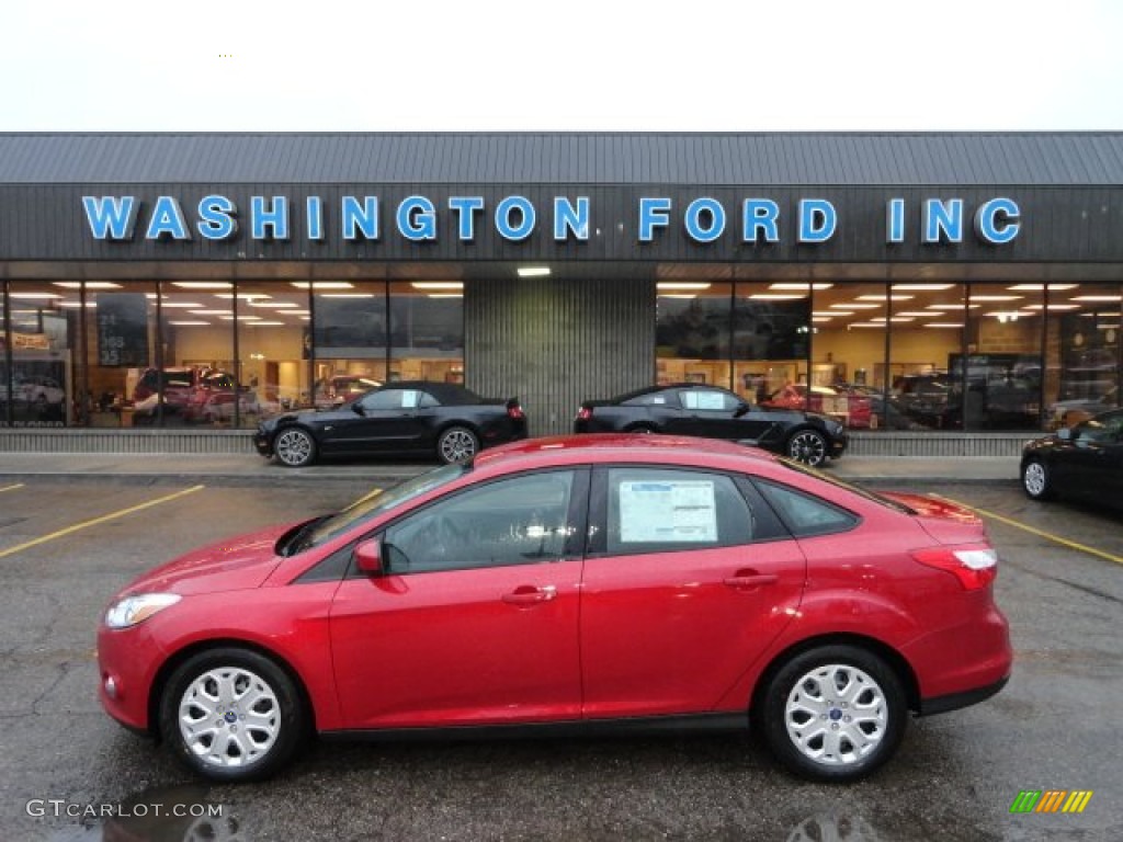 Red Candy Metallic Ford Focus