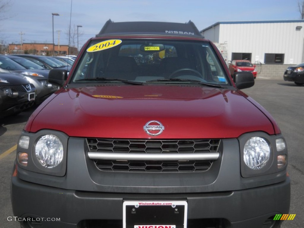 2004 Xterra SE 4x4 - Thermal Red Metallic / Charcoal photo #16