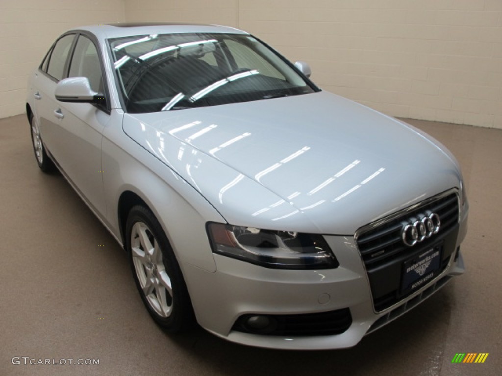 Ice Silver Metallic Audi A4