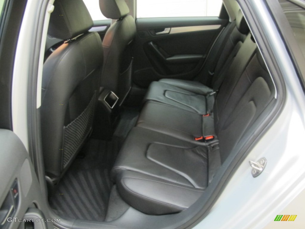 2009 A4 2.0T Premium quattro Sedan - Ice Silver Metallic / Black photo #18