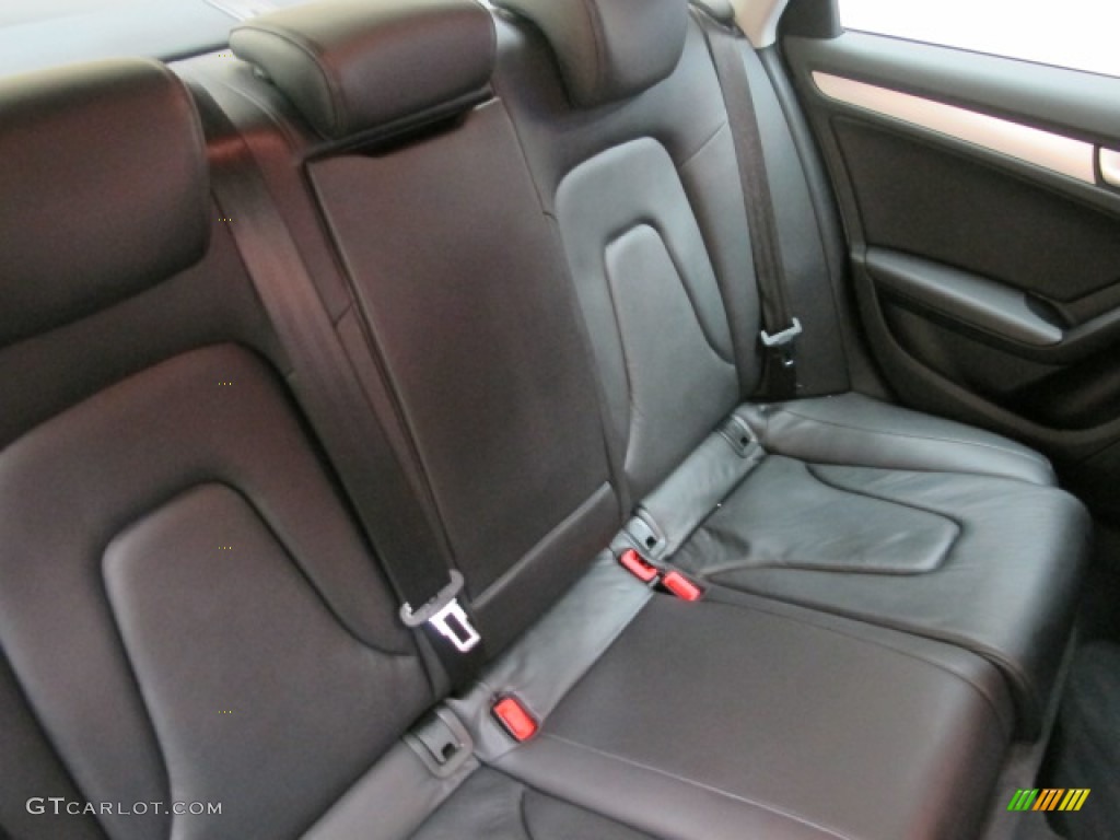 2009 A4 2.0T Premium quattro Sedan - Ice Silver Metallic / Black photo #21