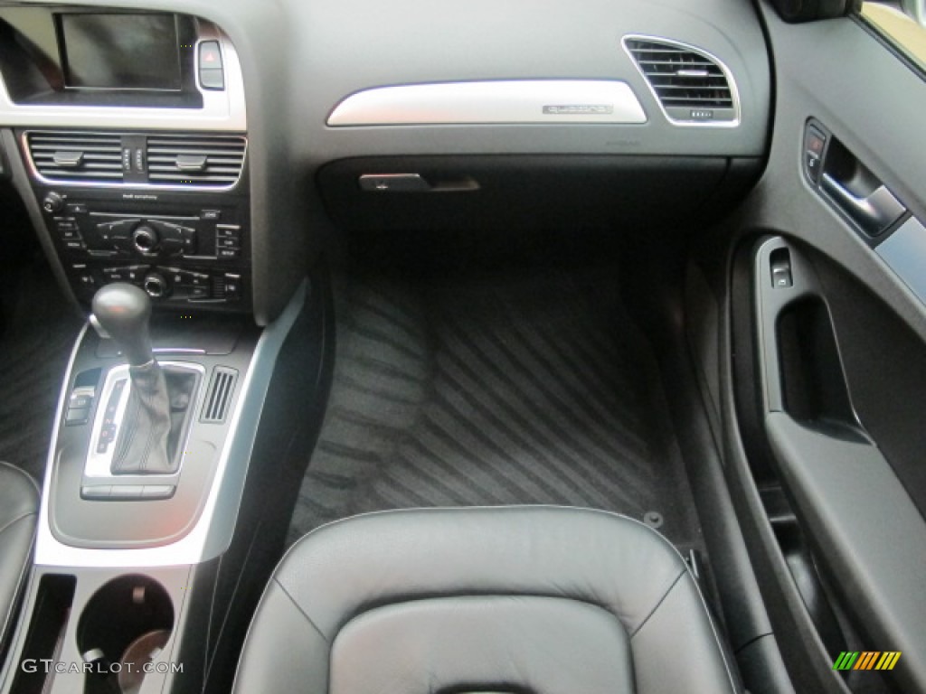 2009 A4 2.0T Premium quattro Sedan - Ice Silver Metallic / Black photo #26