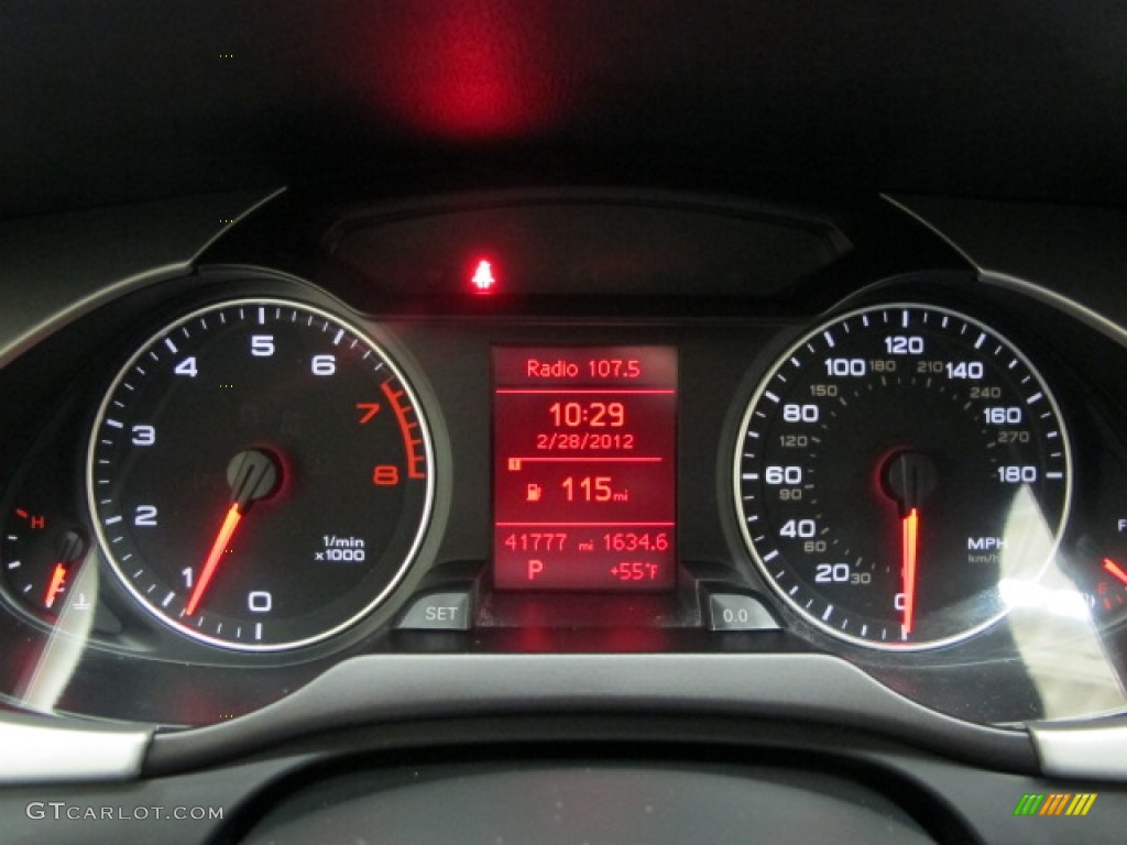 2009 A4 2.0T Premium quattro Sedan - Ice Silver Metallic / Black photo #27