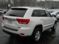 2011 Stone White Jeep Grand Cherokee Laredo 4x4  photo #2